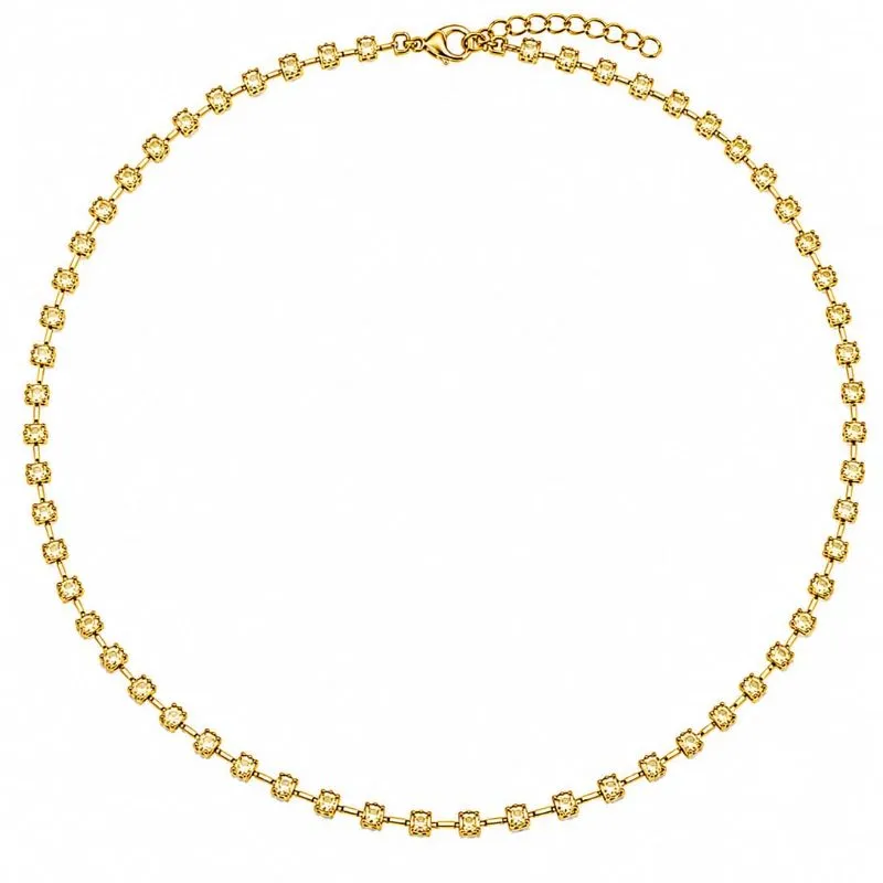 Colar Riviera Dourado.