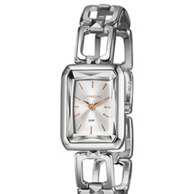 Relógio Feminino Lince Silver Royale Prata.