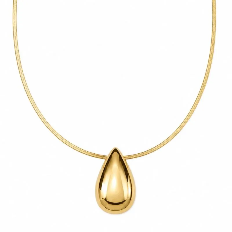 Colar Fita Gota