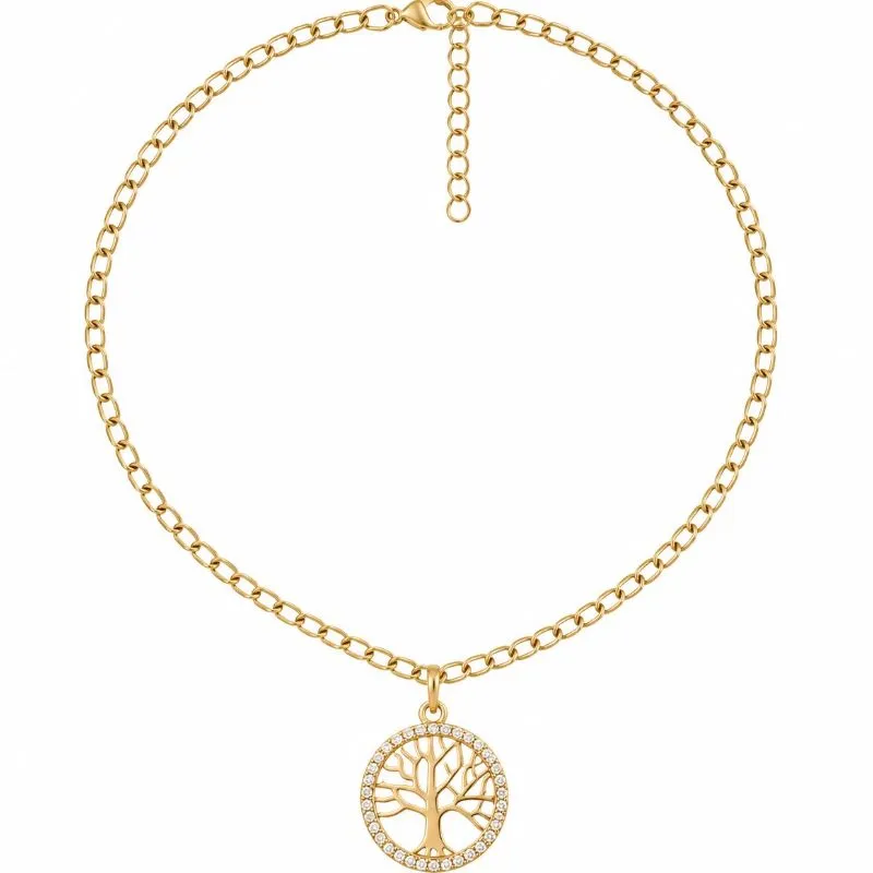 Pulseira Árvore da Vida Cravejada